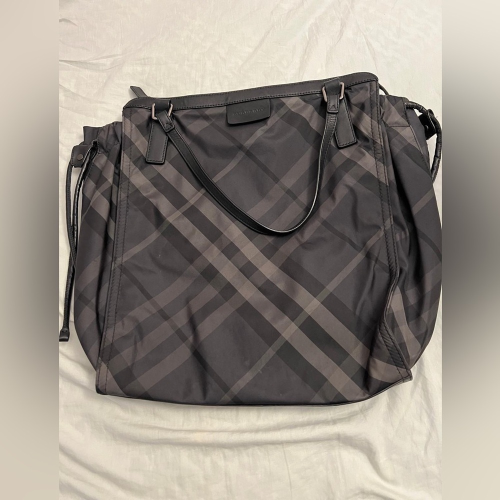 Burberry Smoked Check Hobo Bag - Picture 2 of 10